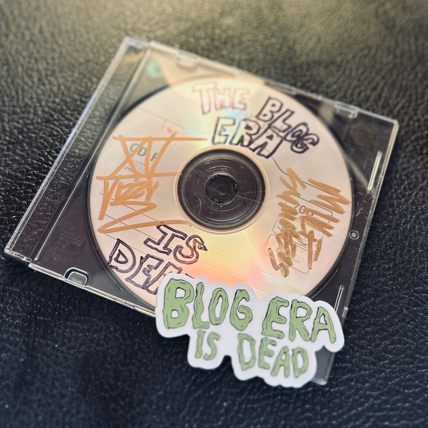 'Blog Era Is Dead' LIMITED Autographed CD-R w/ Bonus Song + Sticker